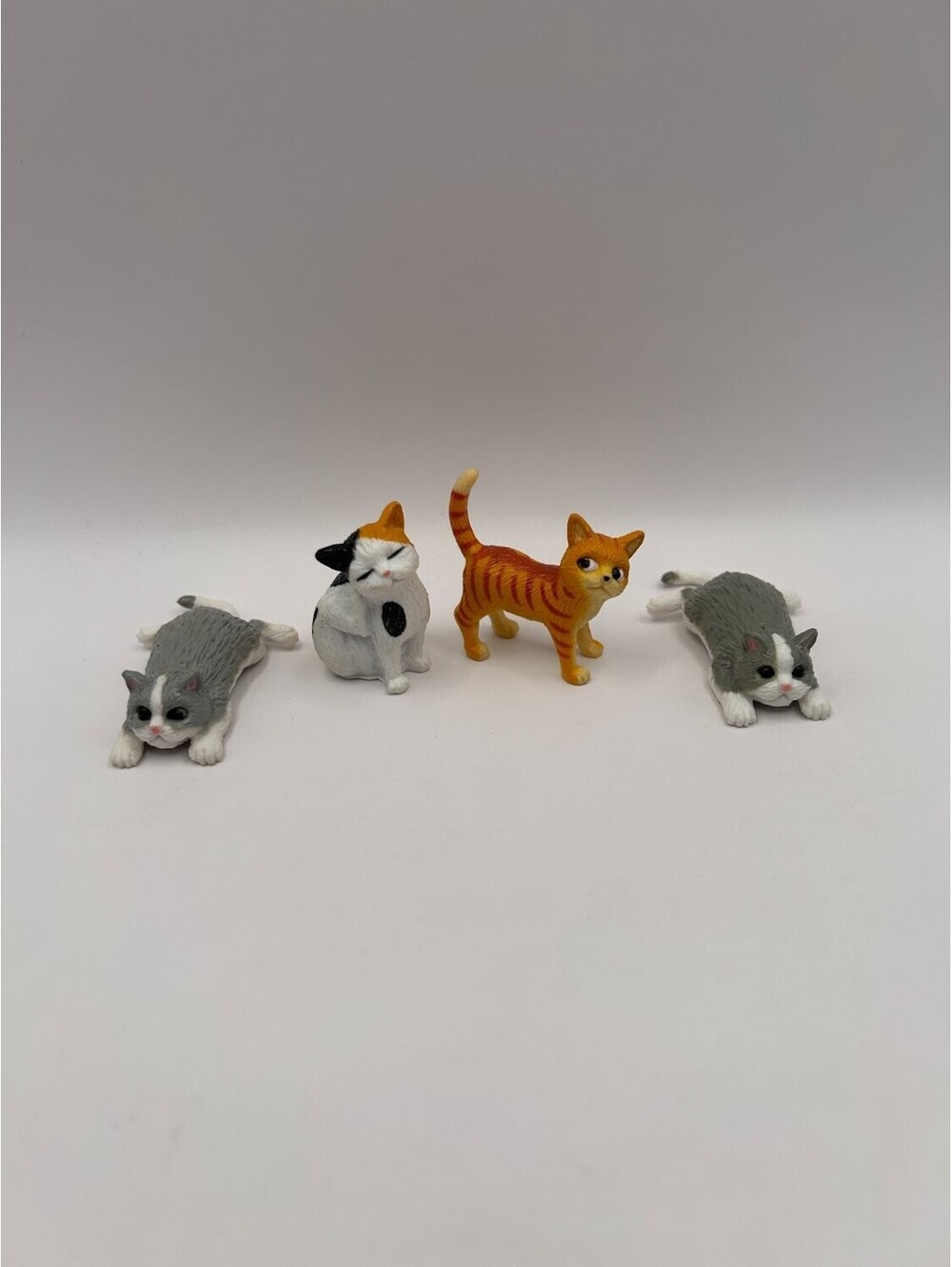 Miniature Cat Figurines Cats Calico